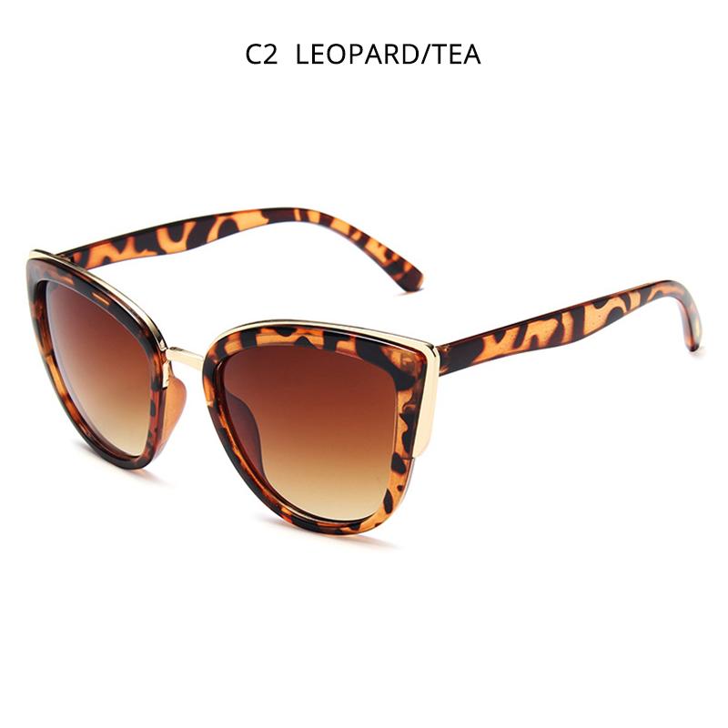 

Fashion Cat Eye Sunglasses Women Retro Cateye Ladies Sun Glasses Stylish Driving Vacation Shades Female UV400