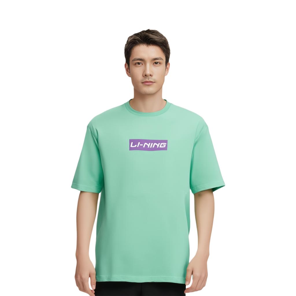 Li Ning Sports Fashion Collection T Shirt Unisex Light Jade Green AHSSC17-5