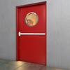 Steel Fire Resistant Door Push Bar Lock,Panic Exit Device Hardware with External Lever Handle,Commercial Grade Security Push Bar