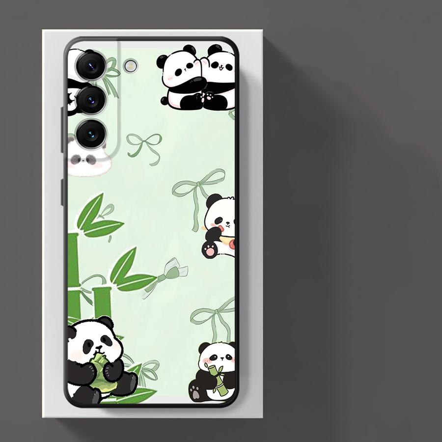 Cartoon Cute Panda Funda Phone Cover Case for Xiaomi Redmi Note 10 13 Pro Plus 11s 12s 12 Pro 14 9 7 8 10S 9S 11