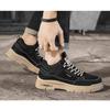 Autumn Men‘s Workwear Style Martin Boots Casual Sports Work Waterproof Thick-Soled Wear-Resistant High-Top.