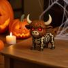 Christmas Resin Cow, Cute Shape, Adds Festive Vibe