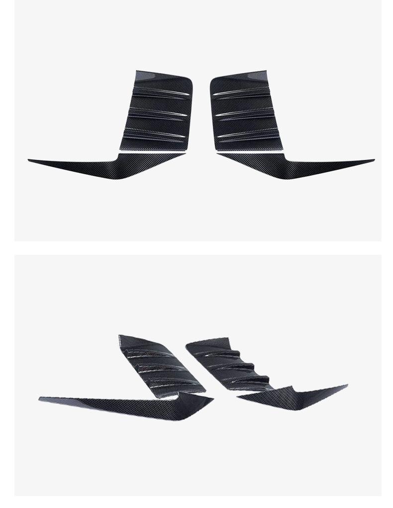 Rear Bumper Wind Deflector Sticker for 22-25 BMW M2 G87 MP Corner Modification