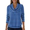 Women's Casual And Fashionable Round Neck Long Sleeved Printed Top Sweater