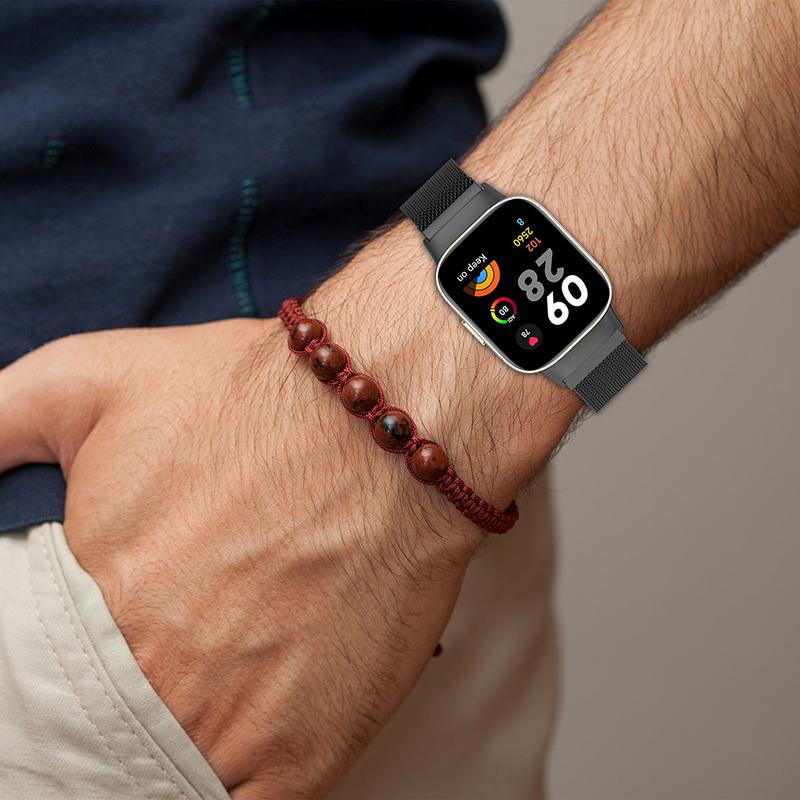 Steel Milan Magnetic Loop Strap For Redmi Watch 3 Active Smart Replacement Bracelet For Xiaomi Redmi Watch3 Metal Wrist Strap