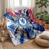 Chelsea FC Theme blanket Soft Flannel Blanket Plush Throw Blanket Cozy Sofa Bed Blanket for Home Decor