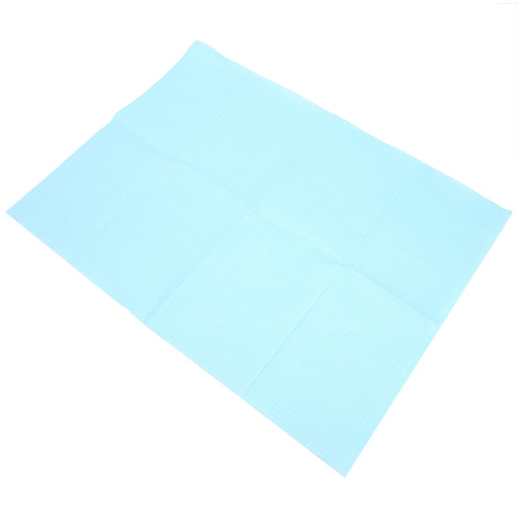 125pcs Disposable Dental Bib Strong Water Absorption Professional Dental Tattoo Bib