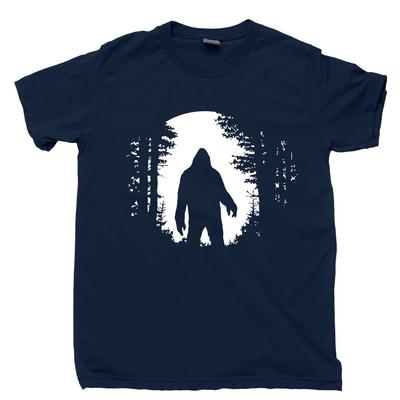 Big Foot T Shirt Believe Sasquatch Yeti UFO Aliens Sightings Hiking Camping Tee