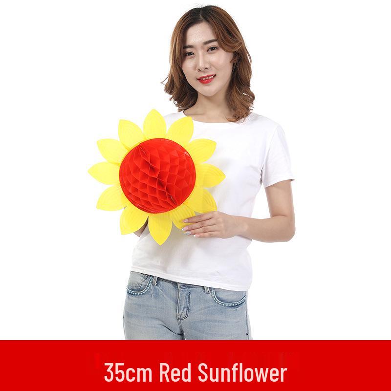 Children’s Sunflower Dance Props: Creative Flowers for Kindergarten Performances & Sports Meets