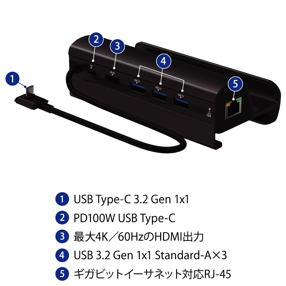 AINEX Gaming Portable Gaming PC Docking Station Dock, USB-CDKG01