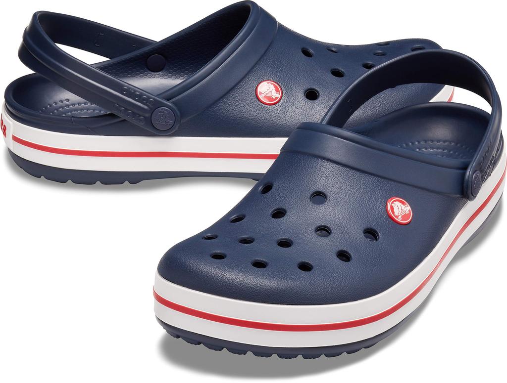 CROCS Crocband™ Sandals, Navy, Size 28cm