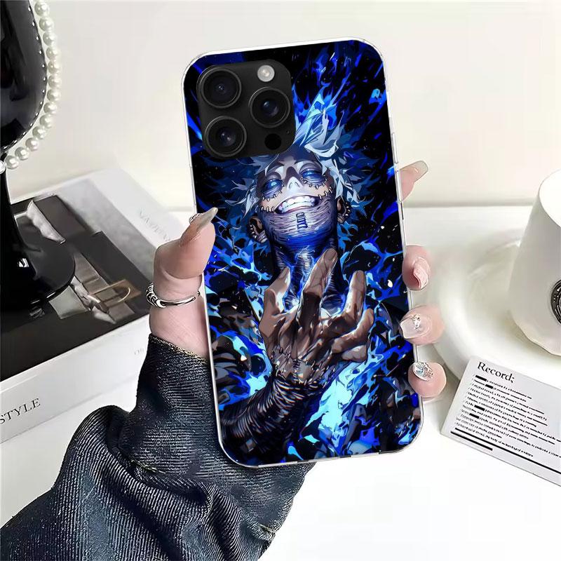Dabi MHA My Hero A-Academy Soft Phone Case For IPhone 11 17 Air 16E 16 Pro Max 15 + 14 Plus 13 Mini 12 Apple 7 SE 8 Fundas Coque