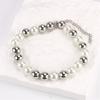 Elegant Pearl Beads Ball Necklace Temperament Clavicle Chain Birthday Gift