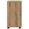 Bathroom Cabinet with Storage Artisan Oak Finish 61 x 35 x 64 cm