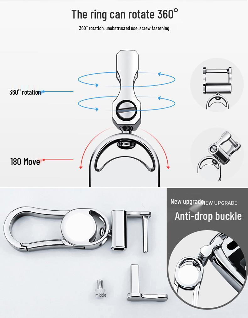 Leather Key Case for Great Wall WEY VV5, VV6, VV7, P8, Tank 300