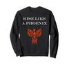 Humor Phoenix Animals Simple Fire Bird Rise Phoenix Sweatshirt