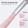 Nails Pincher Quick Building Extension Tips Clips Manicure Tools Nail Shaping Tweezers C Curve Pinching Tool Uv Gel Mold