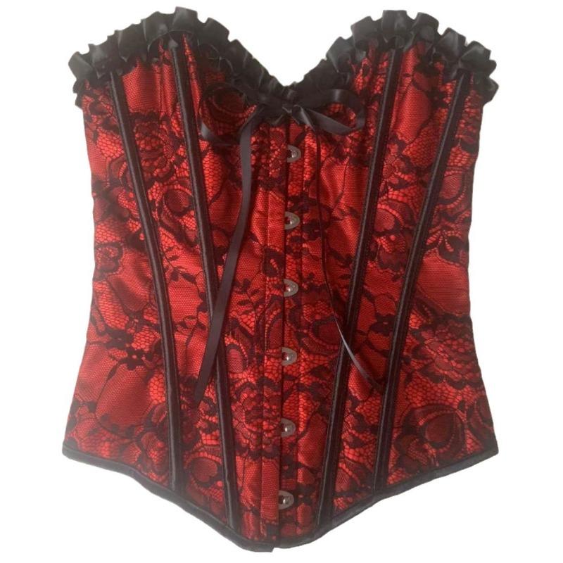 Sexy Lace European Palace Style Women Body Shaper Waist Cincher Corset