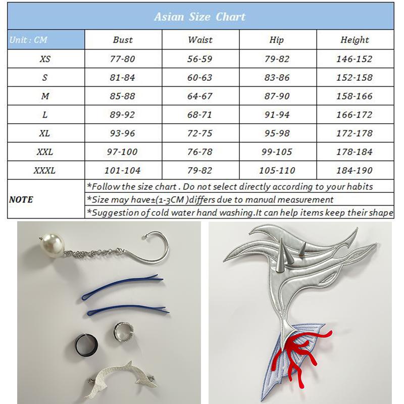 Game Honkai Star Rail Hysilens Cosplay Costume Wave Strumming Knight Hysilens Women Dress Halloween Carnival Party Suit