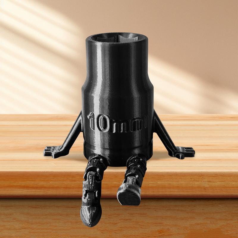 Kreativer Stifthalter zur Aufbewahrung für Zuhause, Büro, Schreibtisch, Schreibwaren-Organizer-Behälter mit Gelenkbeinen, Design für Lineale, Radiergummi