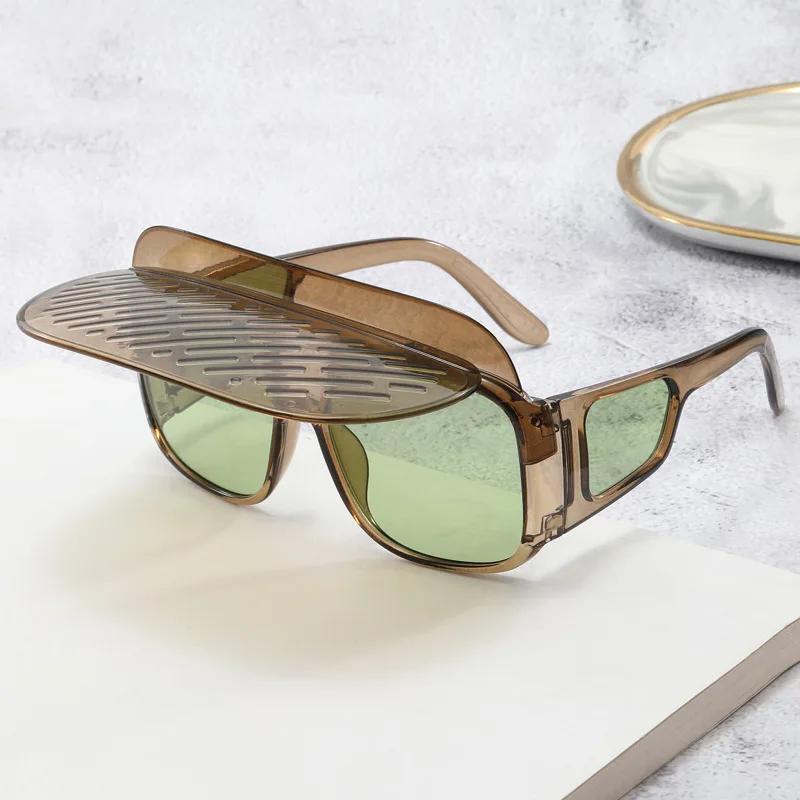 Flip Up Polarized Sunglasses Multi Functional Sunscreen Sunglasses Outdoor Camping/fishing Goggles for Men and Women