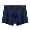 Pure Cotton Antibacterial Men's High Elastic Boxer Briefs