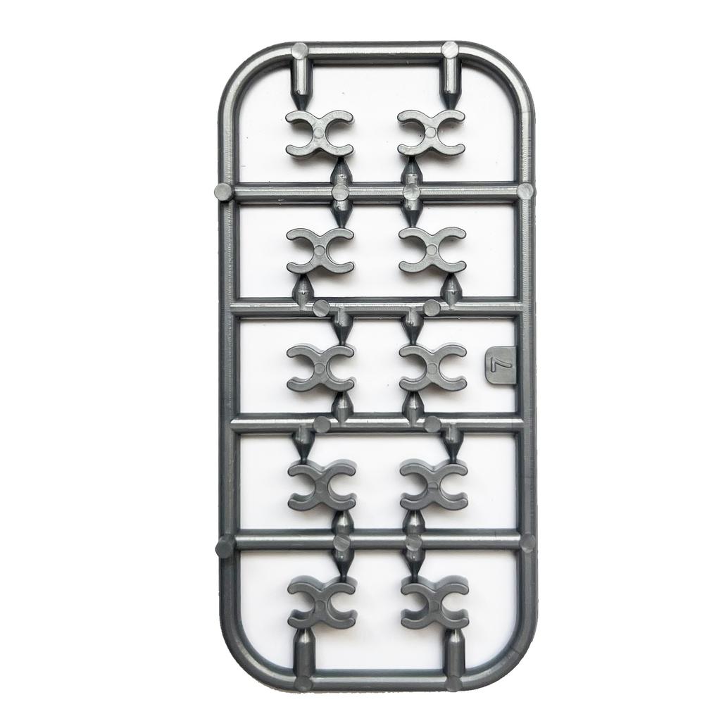 Military Doll Landscaping Accessories Parts Barbed Wire Buckle Free Assembly Scene Building Block
