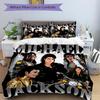 Michael Jackson'S Legacy Print 3Pcs Bedding Setduvet Cover With 2 Bedropillowcase Home Birthday Gift