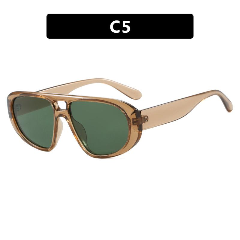Trend pilot sunglasses toad glasses new sunglasses retro premium sense UV protection sunglasses