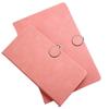 Ready Stock Meng Meng X959 Hardcover Leather Notebook Sewing Binding 80 Sheets-Office Meetings Student Diary Business Gift
