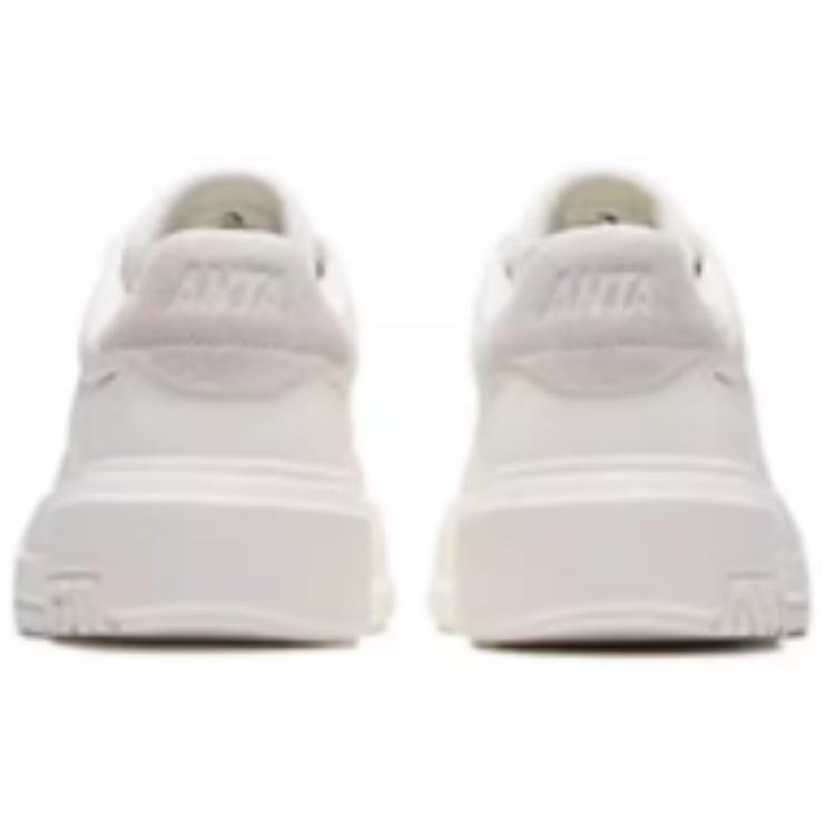 Anta A Series Comfortable Simple Versatile Non-Slip Wear-Resistant Low-Top Skate Shoes Women sneaker White 122448023-1
