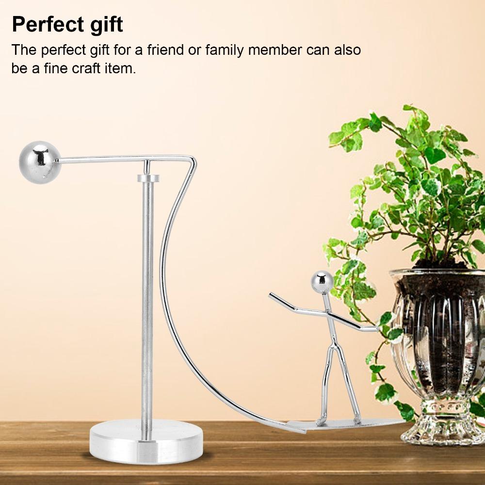 Stainless Steel Desktop Metal Balance Ornament  Business Desktop Decorative Piece