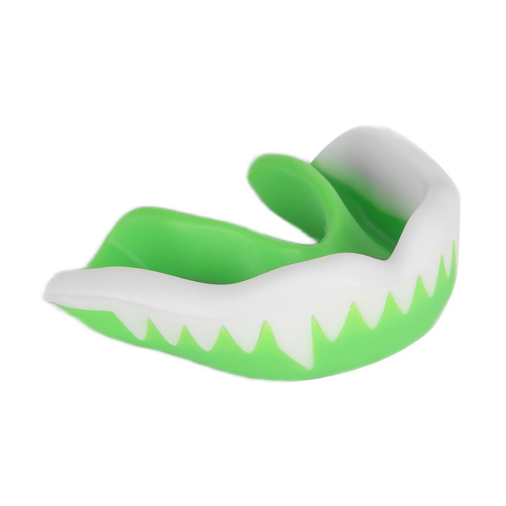 Sports Boxing Mouth Guard Portable Athletes Mouthguard for Basketball Football TaekwondoGreen