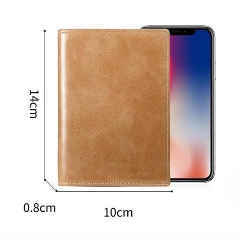 Multifunctional Document Passport Holder Protection Case Pu Leather Passport Clip Holder Travel Wallet Card Holder