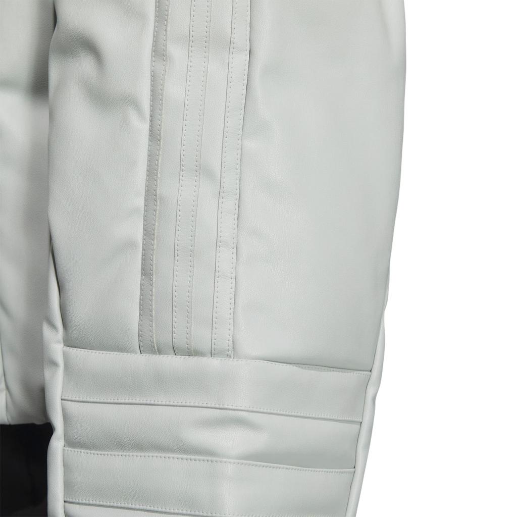 adidas Originals Solid Color Brand Logo Pattern Stand Collar Sports Warm Jacket Down Coat Women Jackets Silver-Gray JD3791