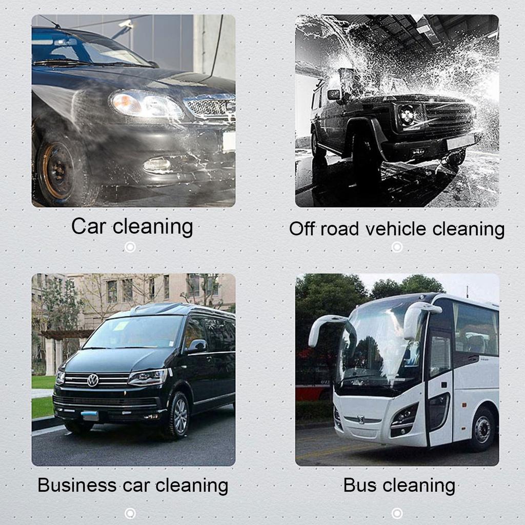 250W 6500mAh High Power Washing Machine ABS Wireless Lithium Battery Car Washer High-pressure Black 21V