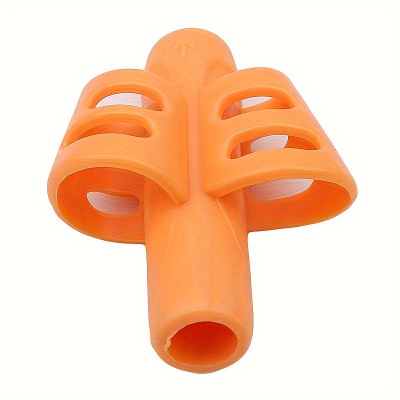 

1PC Silicone Two-Finger Pen Grips, Writing Posture Correction Tool, Kids School Supplies & Christmas Gift помаранчевий