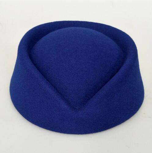 Stylish 3D Embroidery Air Stewardess Hostess Career Hat for Travel Casual Party Outdoor Trendy Character Design for