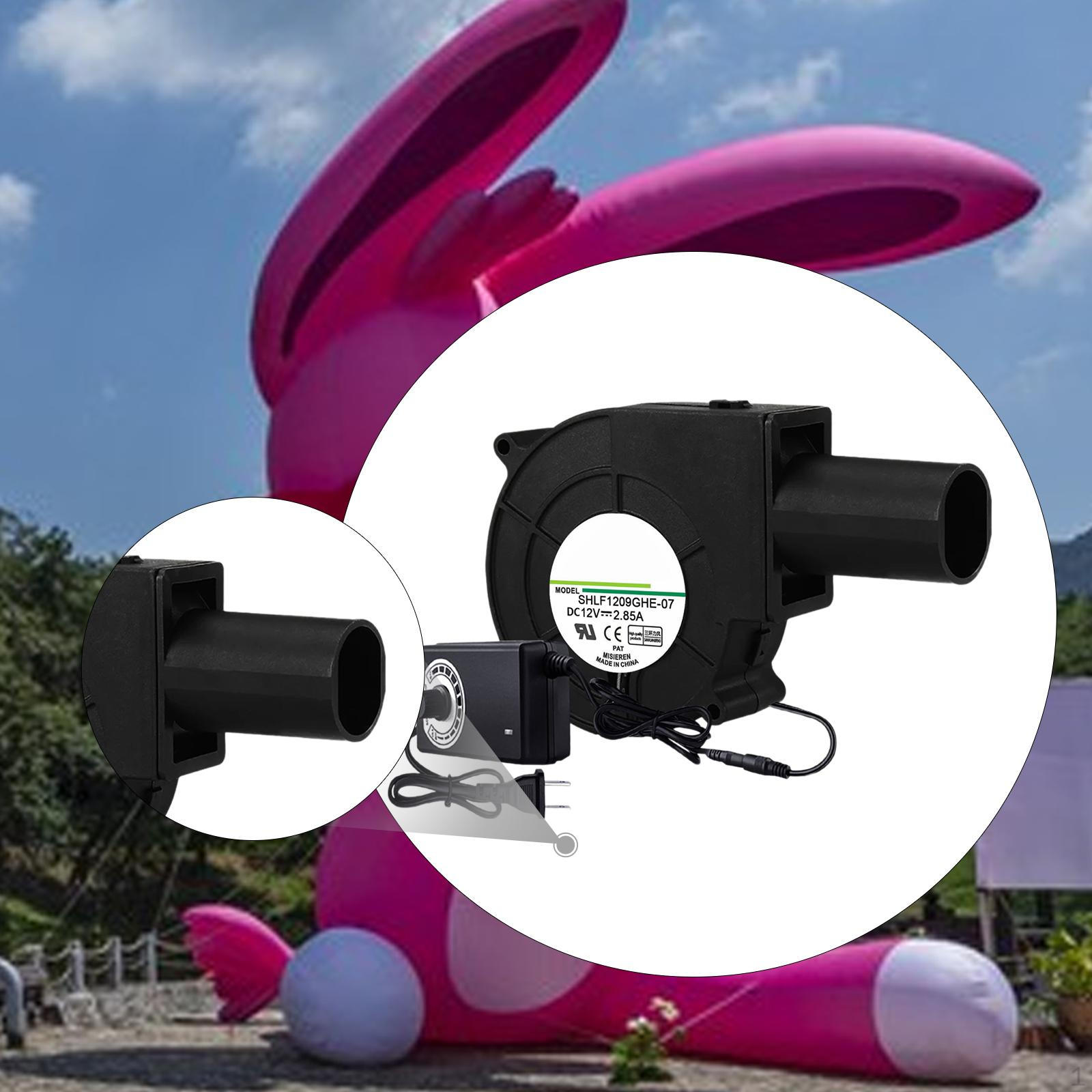 

BBQ Blower Electric with Controller Easy to Use Centrifugal Fan Variable Speed for Barbecue Camping