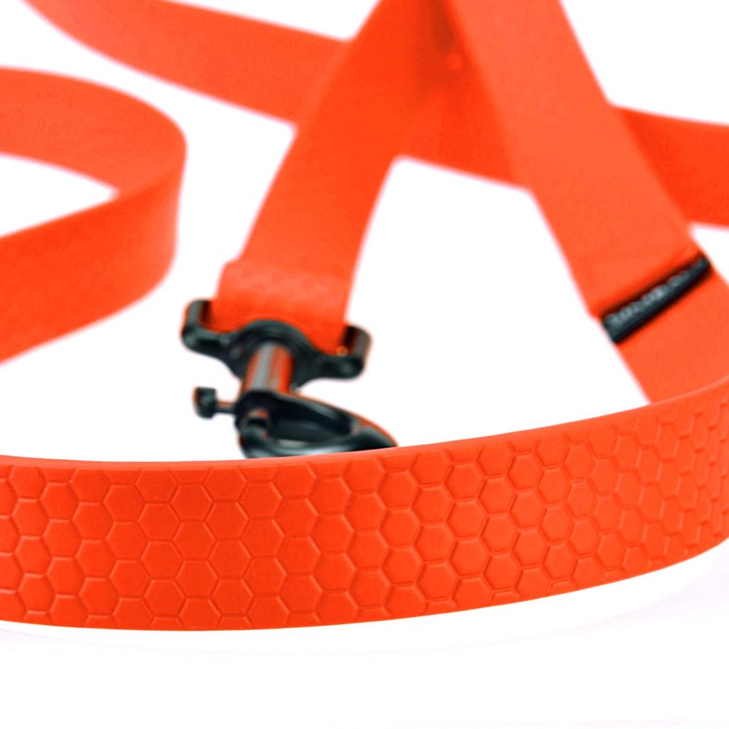 Smycz wodoodporna pomarańczowa - 3m, 76mm - pies 10-25kg