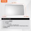 Square Wall Mounted Mirror 22" X 30" Mirror with Aluminium Alloy Frame