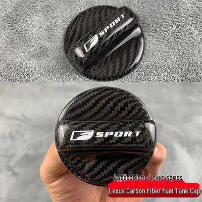 Lexus IS ES FRX NX LS300 CT GS Carbon Fiber Fuel Tank Cap F SPORT