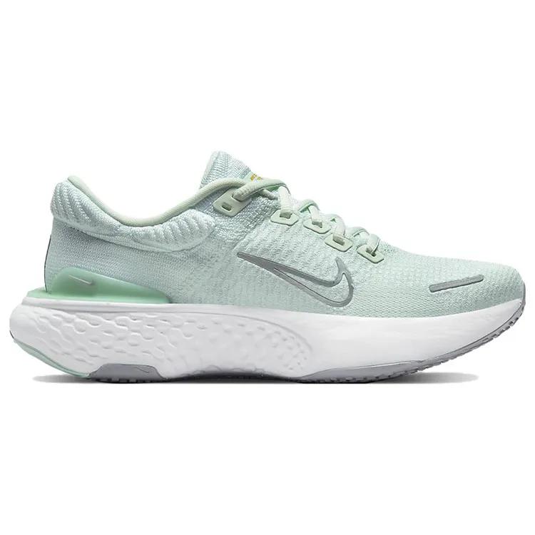 Nike Womens ZoomX Invincible Run Flyknit 2 'Barely Green Mint Foam' (women's sizes) Barely Green / Metallic Silver / Mint Foam / White