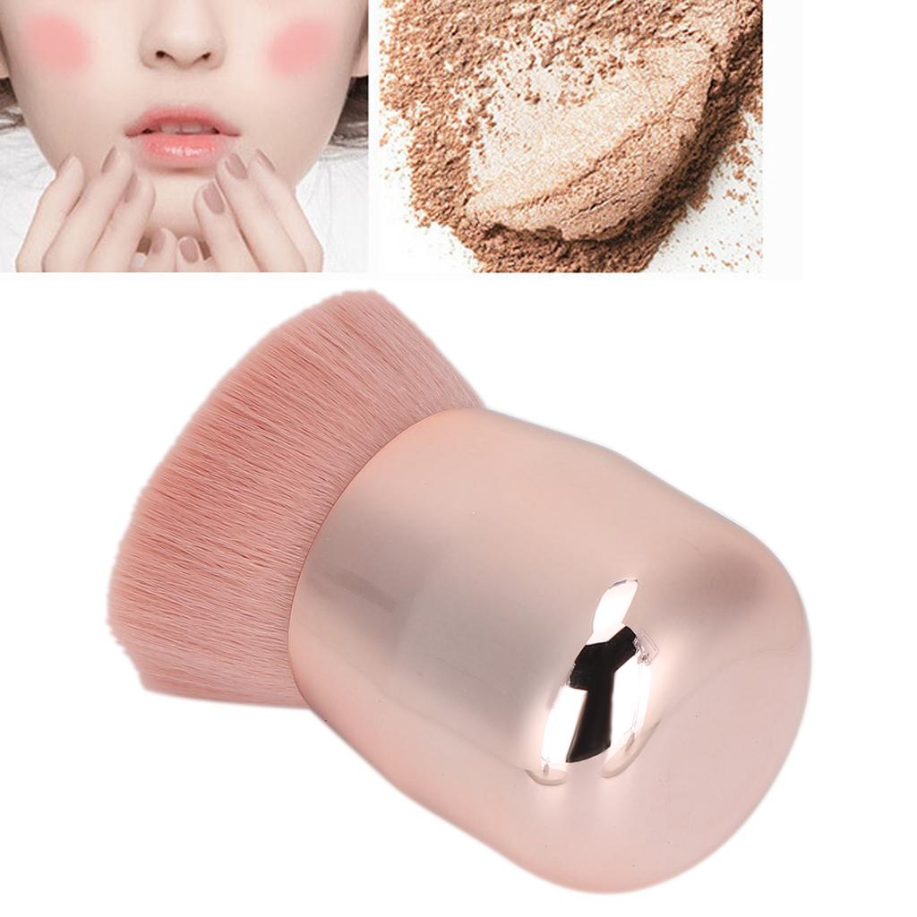 Angled Blush Brush Soft Hair Smooth Handle Makeup Brush for Bronzer Loose Powder Cosmetics