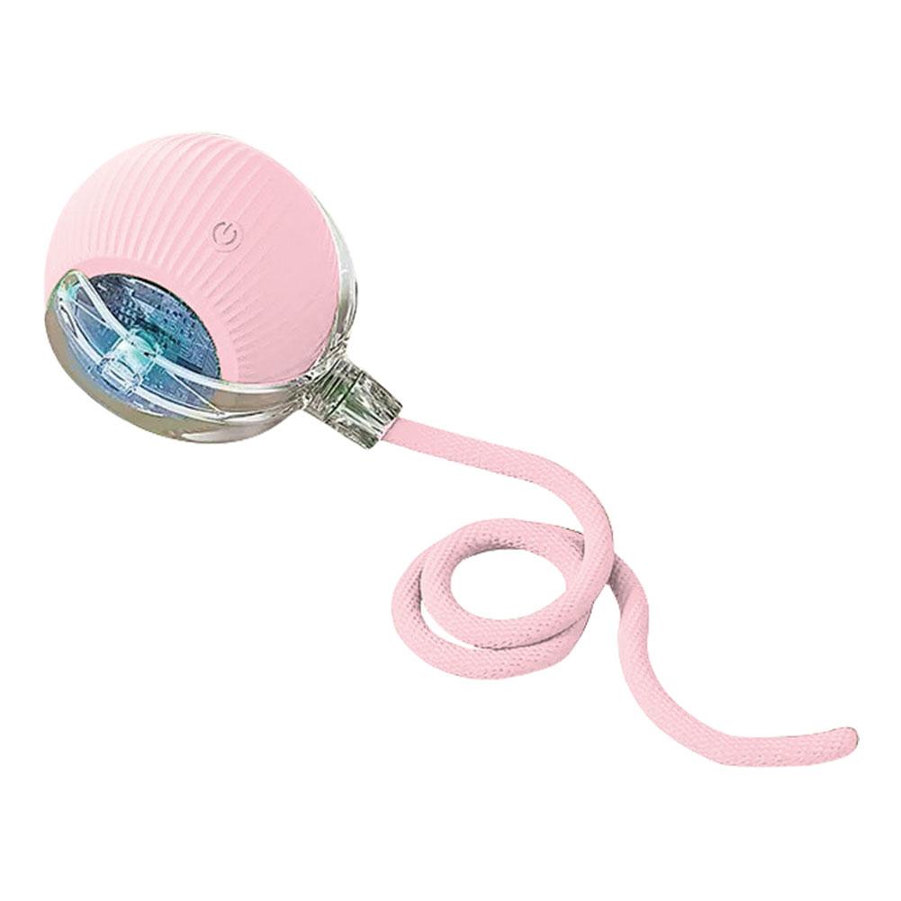 Interactive Cat Toy Ball USB Rechargeable Automatic Rolling Ball Self Rotating Ball Funny Cat Toys for Indoor Cat Kitten