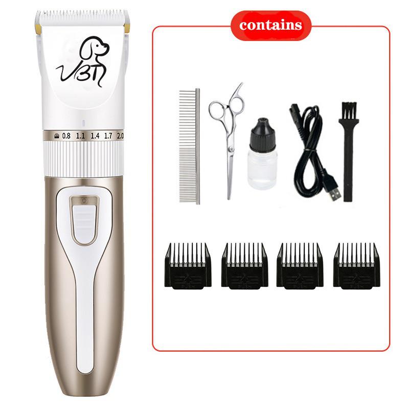 Pet Grooming Electric Clipper Set for Dogs and Cats