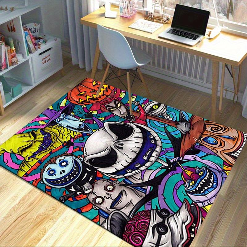 1pc. Halloween Themed Home Decor Rug - Perfect for Parties, Celebrations, or As a Gift!z049012