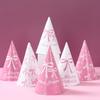 6 stuks Roze Wit Strik Verjaardagsfeest Papieren Hoed Kinderen Bedankje Meisje Roze Strik Thema Gelukkige Verjaardag Feestartikelen Decoratie Babyshower