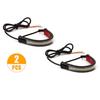 Motorcycle LED Light Strip Motorcycle Driving Turn Signal Dual Color White Yellow Shock Front Suspension Absorber Light Strip
