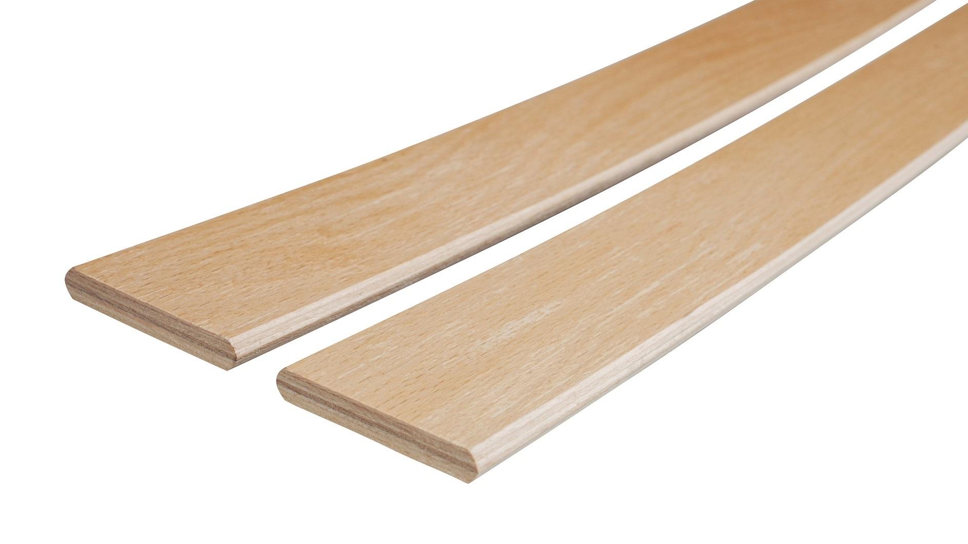 Koka atsperu lamelas 795 mm gultas